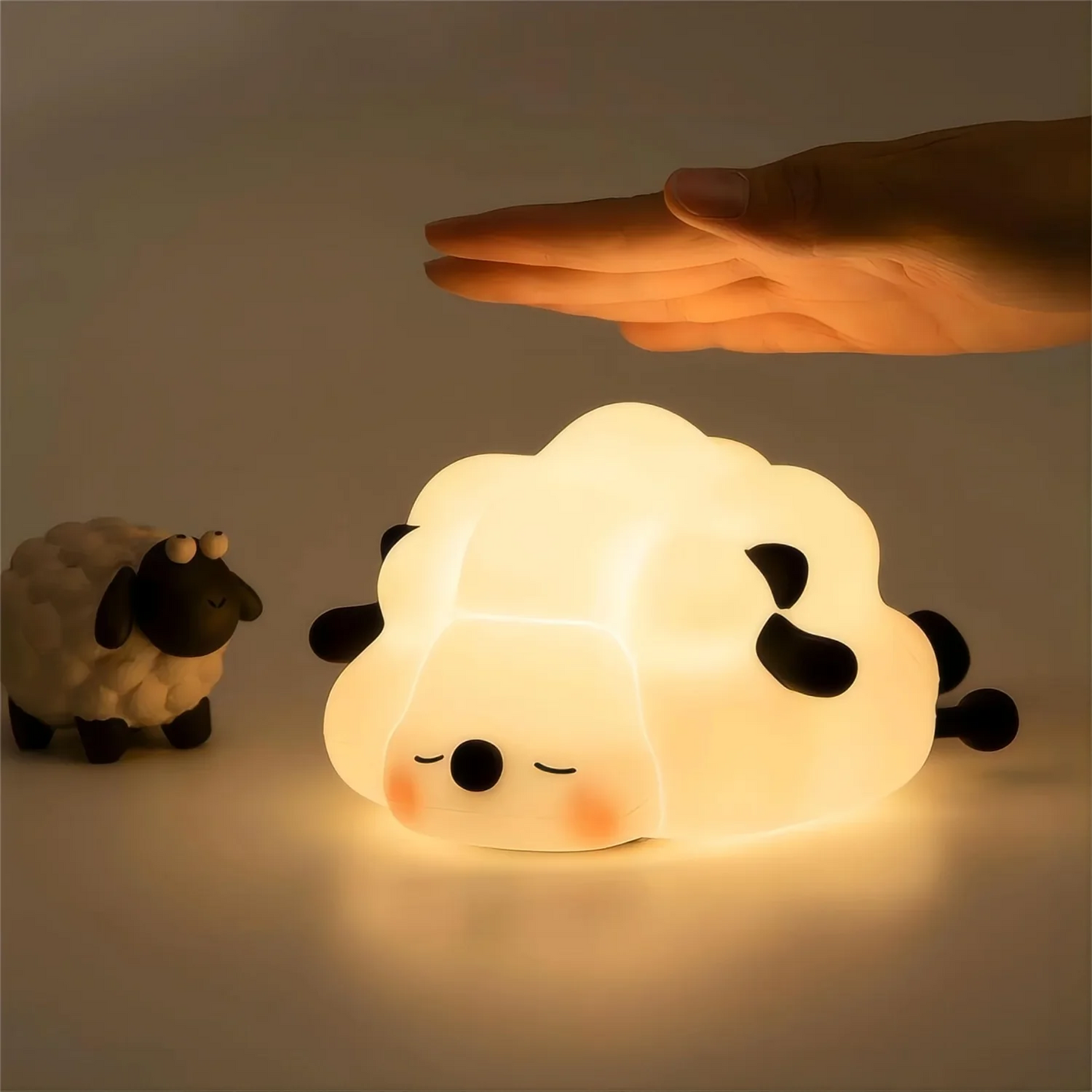 LED Night Light – Soft Silicone USB Rechargeable Lamp for Kids