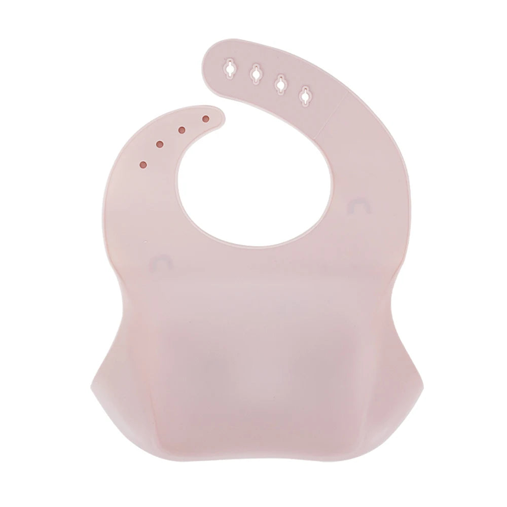 Silicone Bib with Spill-Proof Pocket